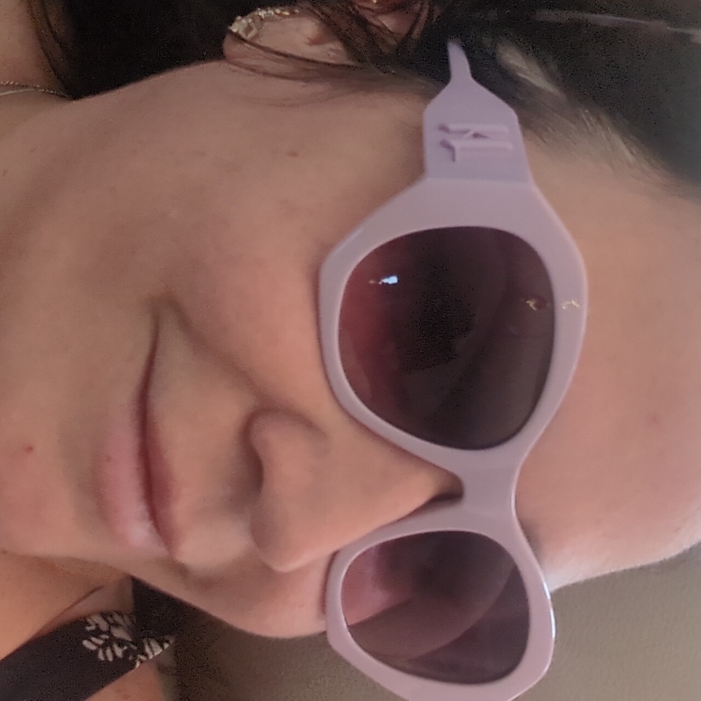Karl Lagerfeld Light Lavender 🪻 Sunglasses - Picture 7 of 9